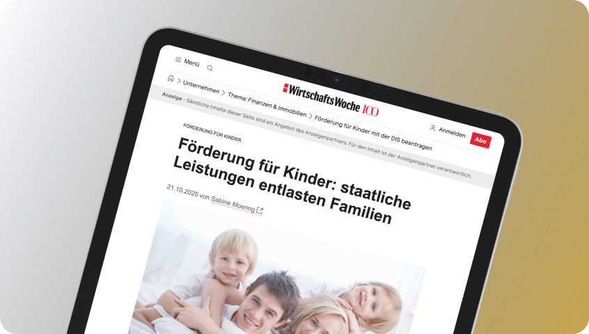 Die Deutsche Investitions- und Förderberatung AG wird regelmäßig von Medien und Fachpublikationen als Ansprechpartner für staatliche Förderungen, Vermögensaufbau und finanzielle Vorsorge genannt.